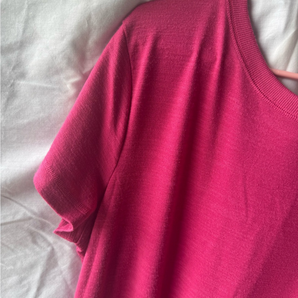 Falls Creek Fuchsia Short Sleeve Dress